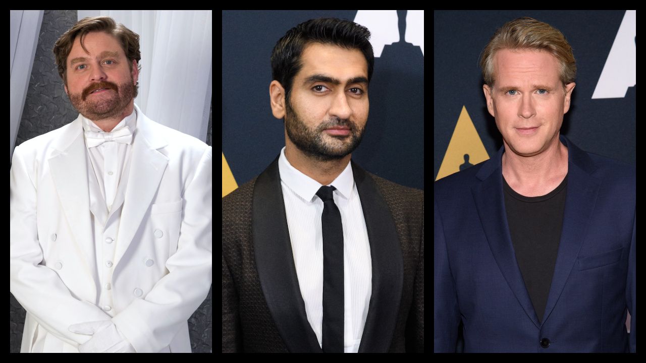 (Left) Zach Galifianakis during the live ABC Television Network broadcast of the 84th Annual Academy Awards® from the Hollywood and Highland Center in Hollywood, CA, Sunday, February 26, 2012. Credit/Provider: Todd Wawrychuk / ©A.M.P.A.S. Copyright: ©A.M.P.A.S. (Center) Kumail Nanjiani prior to the 45th Annual Student Academy Awards® on Thursday, October 11, in Beverly Hills. Credit/Provider: Richard Harbaugh / ©A.M.P.A.S. Copyright: ©A.M.P.A.S. (Right) Actor Cary Elwes prior to the Academy of Motion Picture Arts and Sciences’ presentation of its 2016 Academy Nicholl Fellowships Screenwriting Awards & Live Read on November 3, in Beverly Hills. Credit/Provider: Phil McCarten / ©A.M.P.A.S. Copyright: ©A.M.P.A.S.