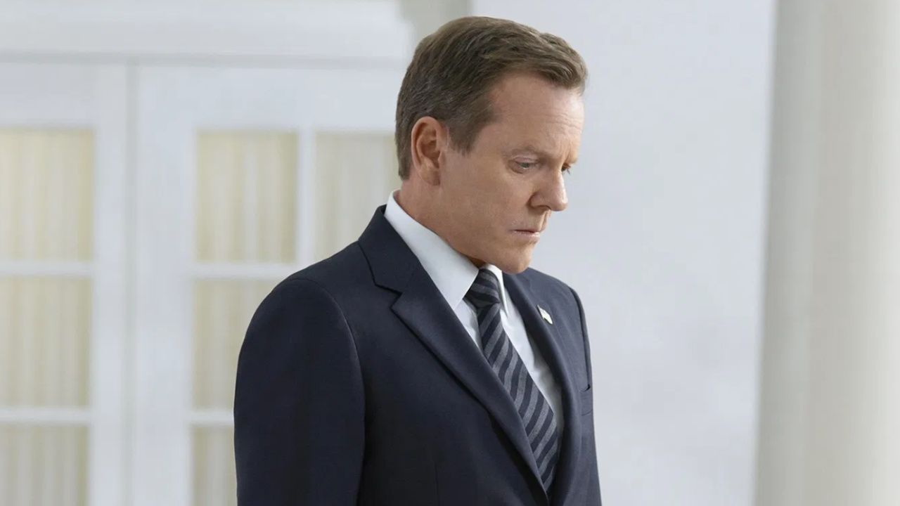 Kiefer Sutherland in 'Designated Survivor'. Photo: Netflix.