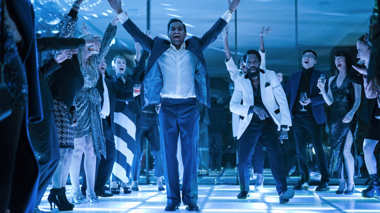 Aziz Ansari in 'Good Fortune'. Photo: Lionsgate.