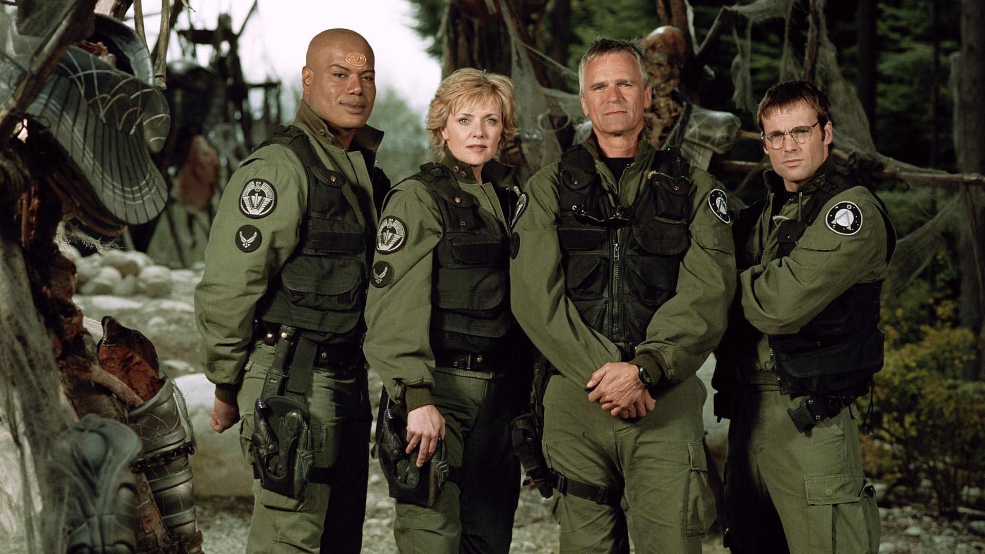 Main cast of 'Stargate SG-1'. Photo: MGM.