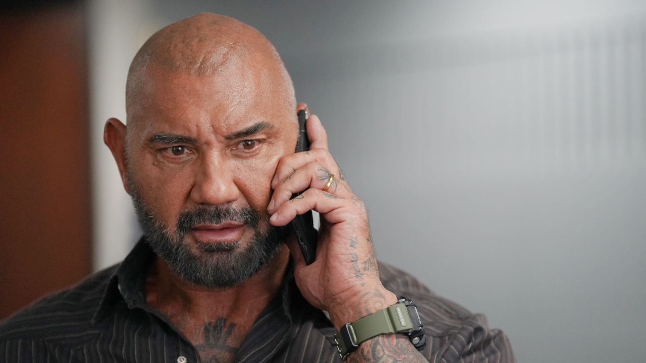 Dave Bautista in 'Trap House'. Photo: Courtesy of AURA Entertainment.