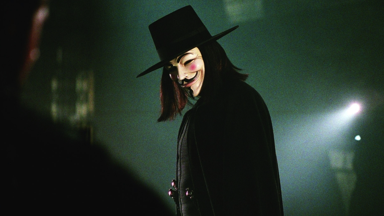 Hugo Weaving in Warner Bros. 'V for Vendetta' (2006).