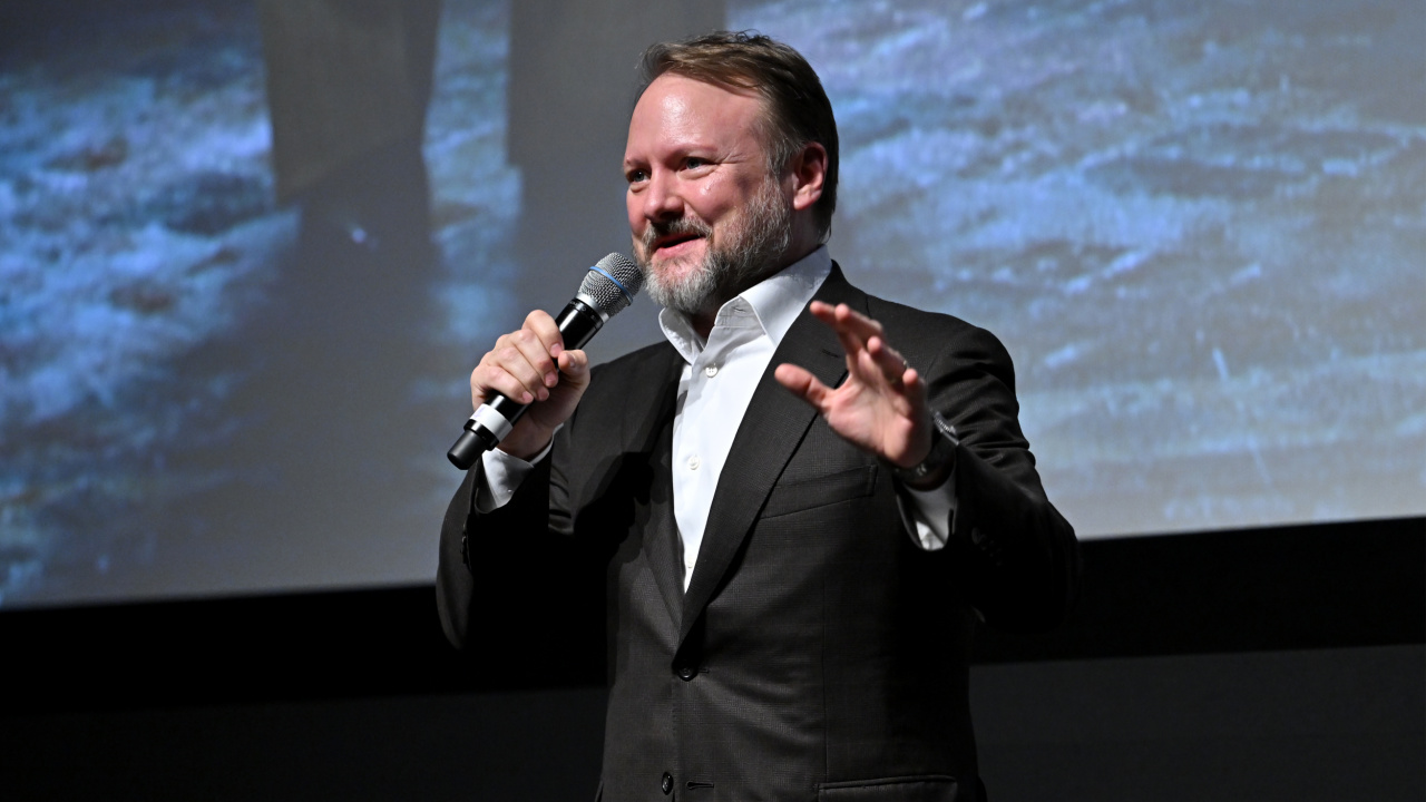 'Wake Up Dead Man: A Knives Out Mystery' director Rian Johnson. Cr. Courtesy of Netflix © 2025.