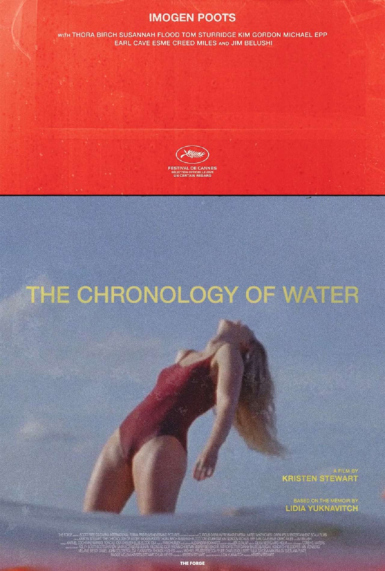 'The Chronology of Water' opens in theaters on January 9th.