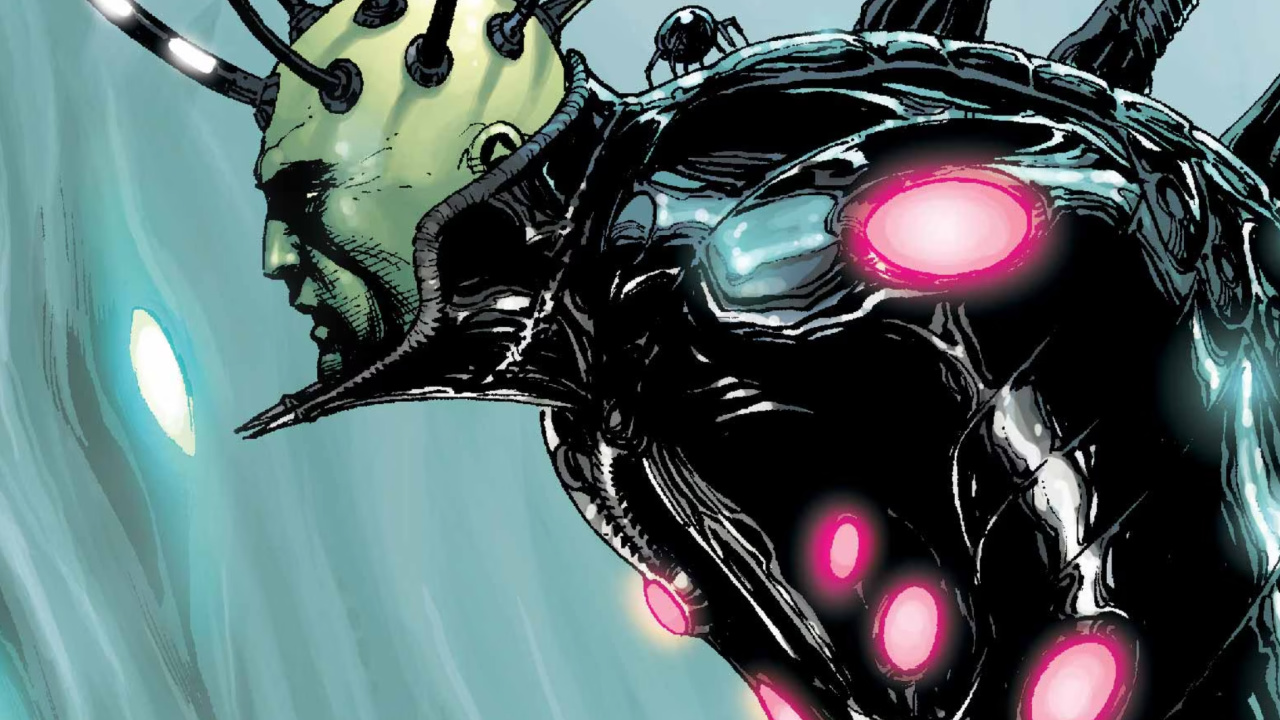 The character of Brainiac in DC Comics' 'Superman: Brainiac,' written by Geoff Johns. Photo: DC Comics.