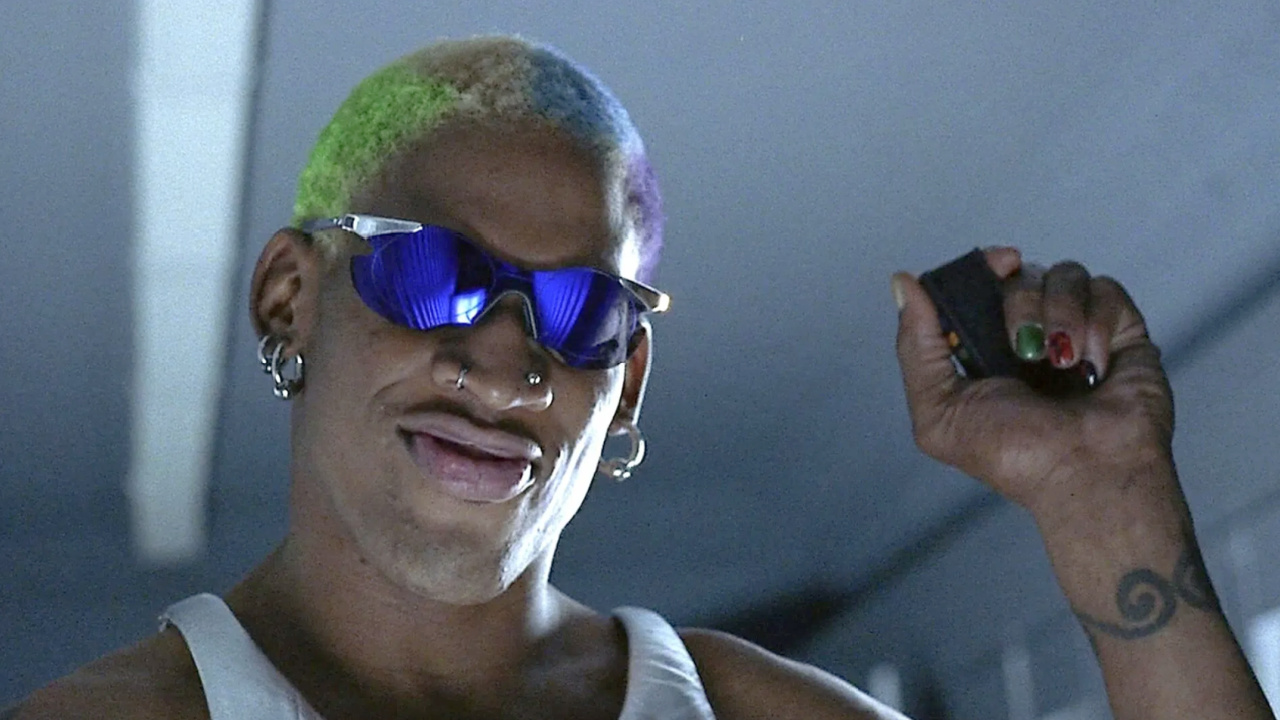 Dennis Rodman in 1997's 'Double Team'. Photo: Sony Pictures Releasing.