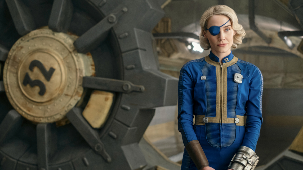 Annabel O'Hagan (Stephanie Harper) in 'Fallout' Season 2. Photo Credit: Lorenzo Sisti / Prime. Copyright: © Amazon Content Services LLC.