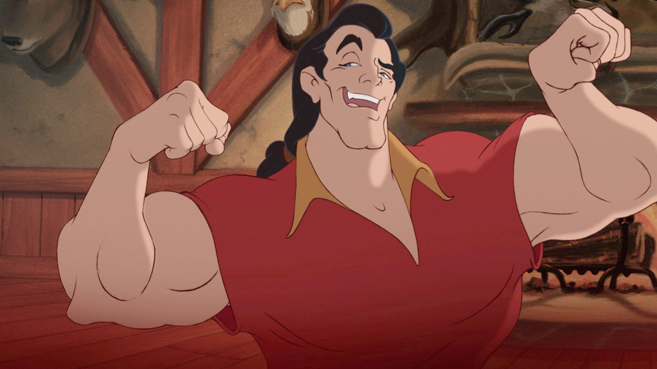 Gaston (Richard White) in 1991's animated 'Beauty and the Beast.' Photo: Disney.