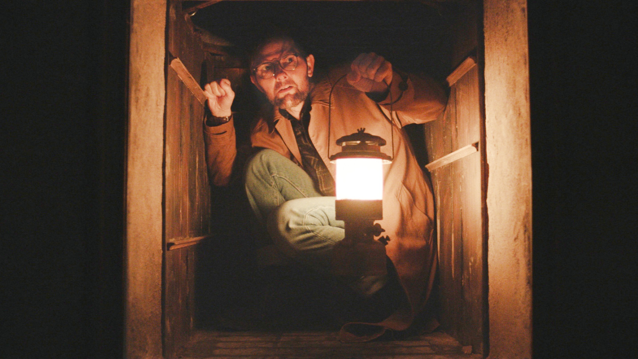 Adam Scott in 'Hokum'. Photo: Neon.