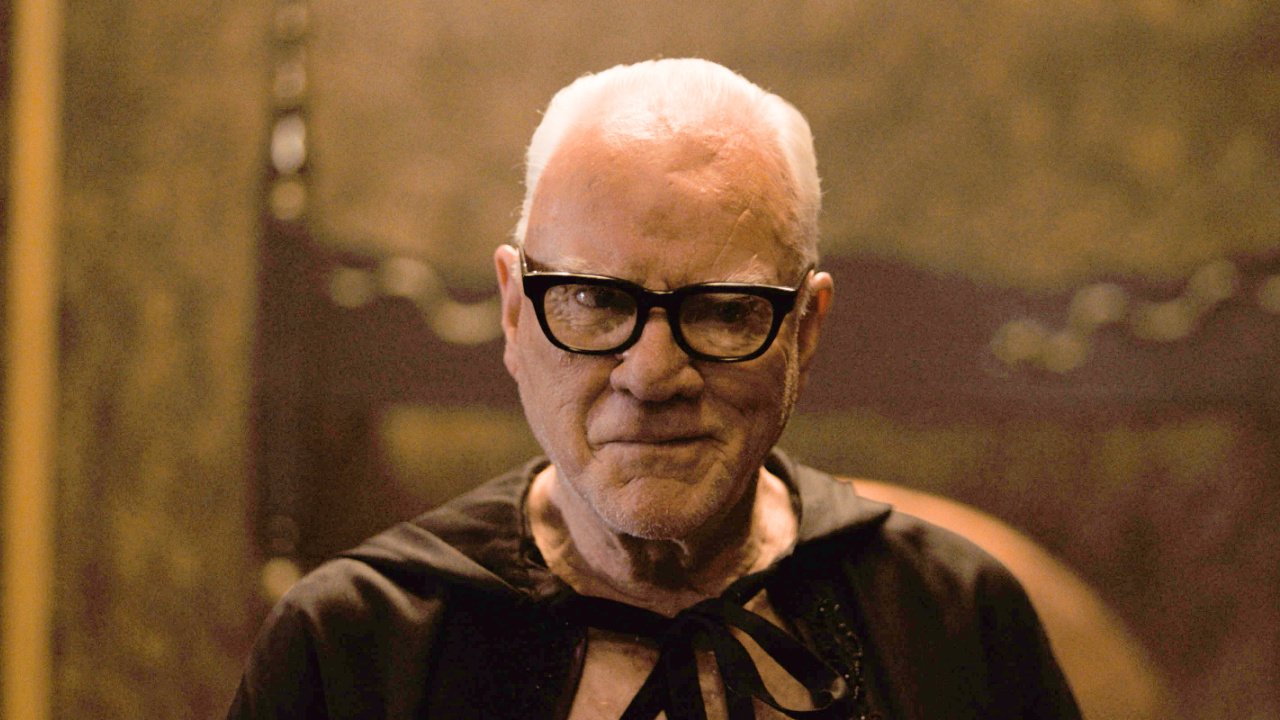 Malcolm McDowell as Mr. Pendleton in 20th Century Studios' 'Psycho Killer'. Photo courtesy of 20th Century Studios © 2025 20th Century Studios. All Rights Reserved.