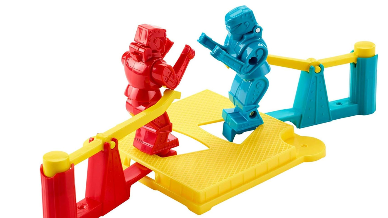Mattel's 'Rock'Em Sock'Em Robots'. Photo: Amazon.