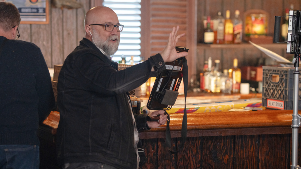 Director Craig Brewer during the production of 'Song Sung Blue', a Focus Features release. Credit: Sarah Shatz/Focus Features © 2025 All Rights Reserved.