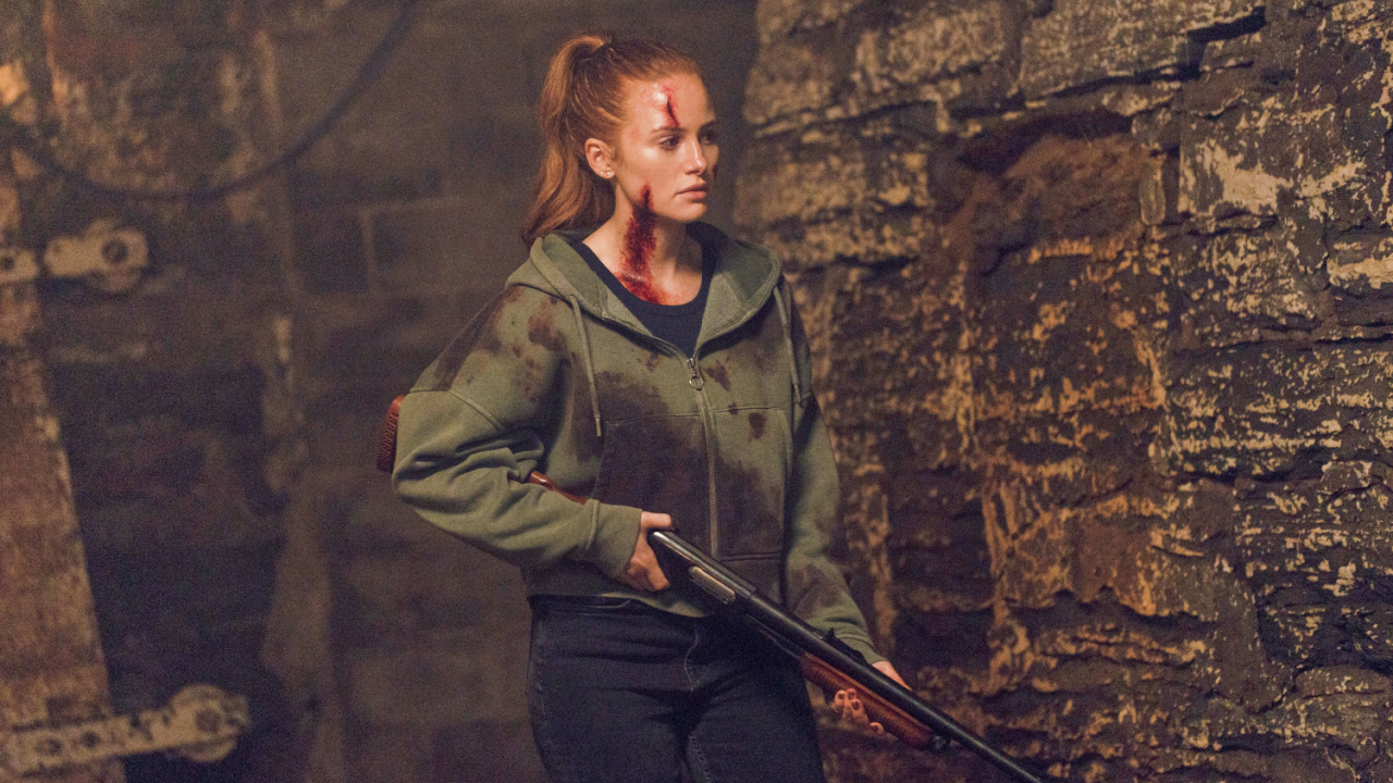 Madelaine Petsch as “Maya,” in the horror film 'The Strangers - Chapter 3', a Lionsgate release. Photo courtesy of Lionsgate.