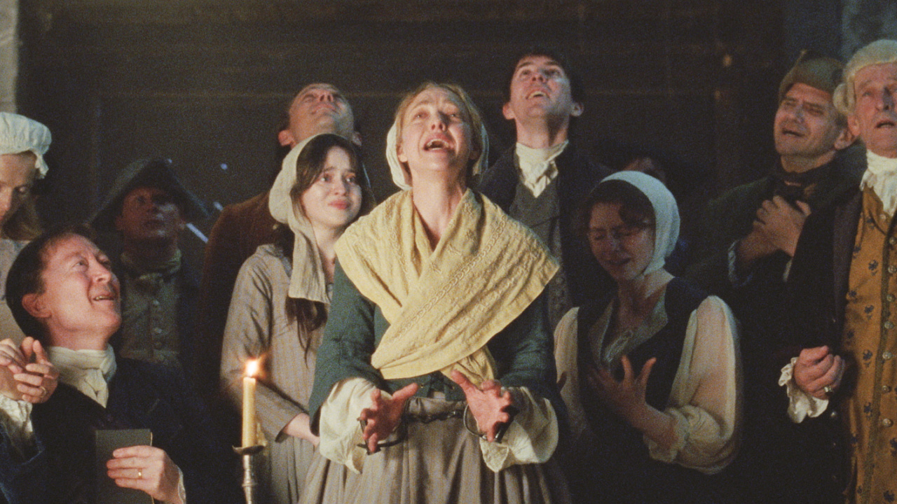 Amanda Seyfried in 'The Testament of Ann Lee'. Photo courtesy of Searchlight Pictures. © 2025 Searchlight Pictures All Rights Reserved.