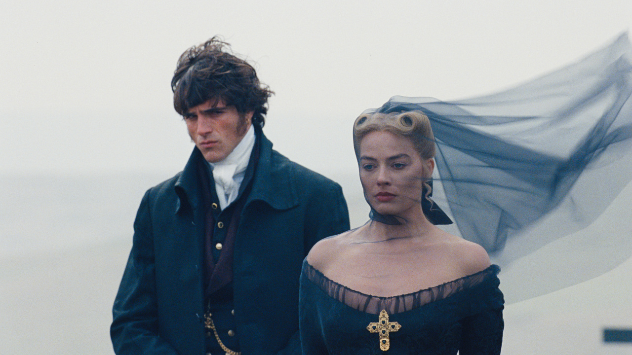 (L to R) Jacob Elordi as Heathcliff and Actor, Producer Margot Robbie as Catherine Earnshaw in 'Wuthering Heights', a Warner Bros. Pictures Release. Photo Credit: Photo Courtesy Warner Bros. Pictures.