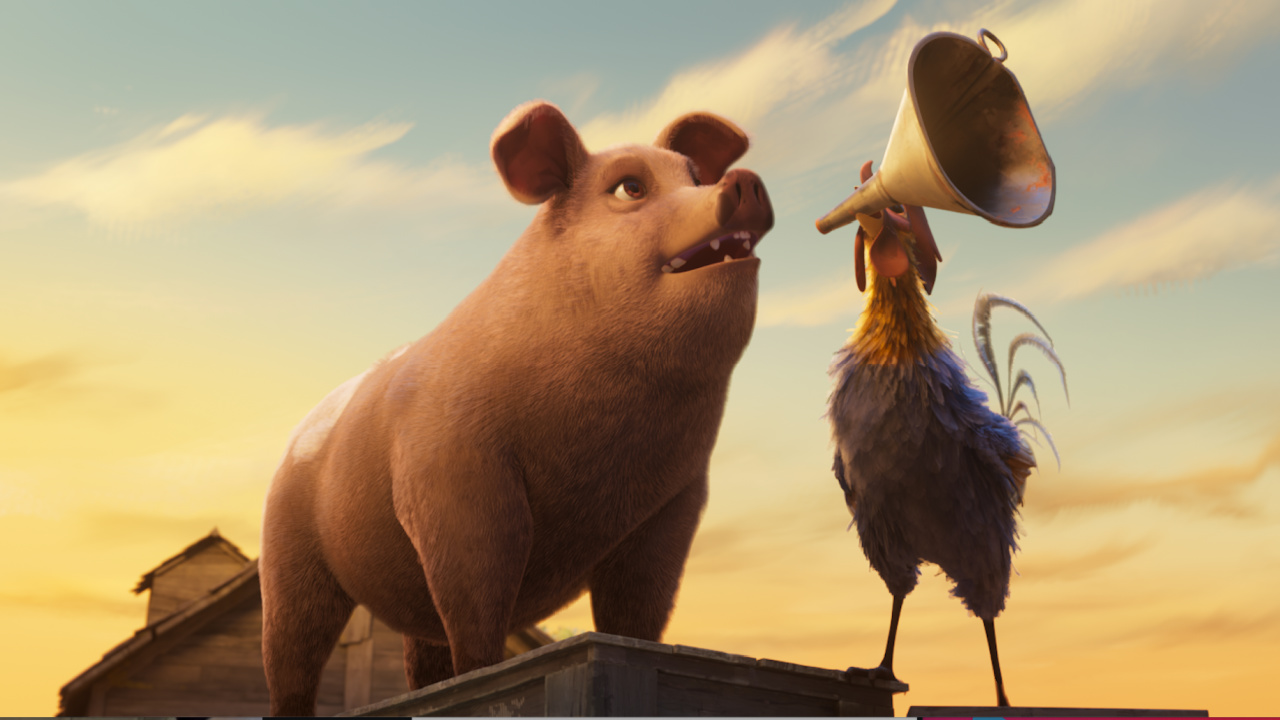 A scene from 'Animal Farm'. Photo: Courtesy of Angel Studios.