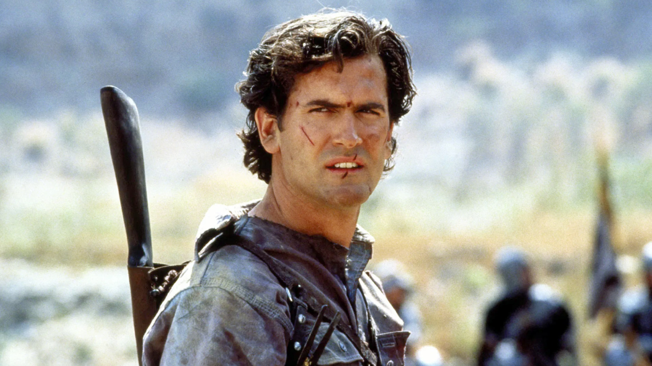 Bruce Campbell in 'Army of Darkness'. Photo: Universal Pictures.
