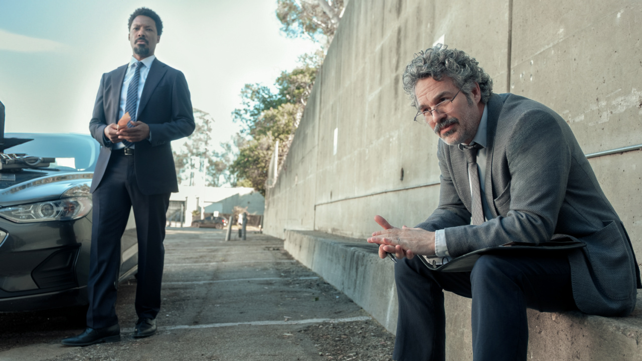 Corey Hawkins and Mark Ruffalo star in 'Crime 101'. Photo Credit: Merrick Morton.