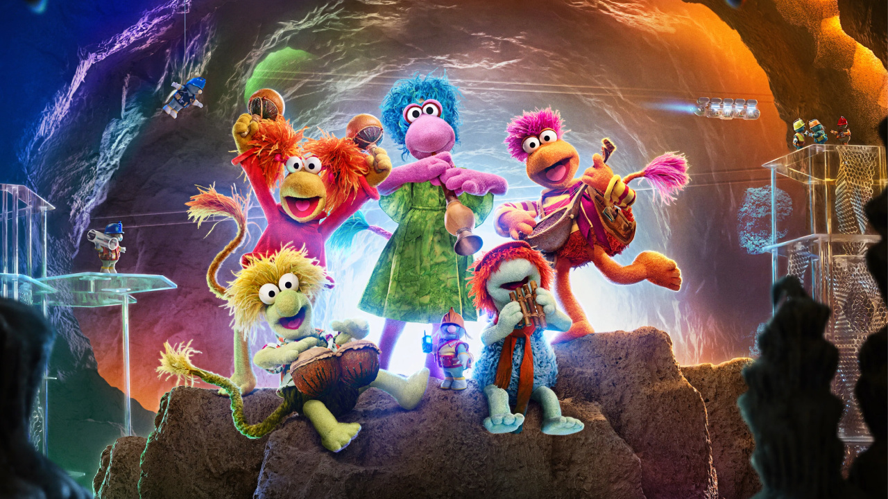 The cast of 'Fraggle Rock: Back to the Rock'. Photo: Apple TV+.