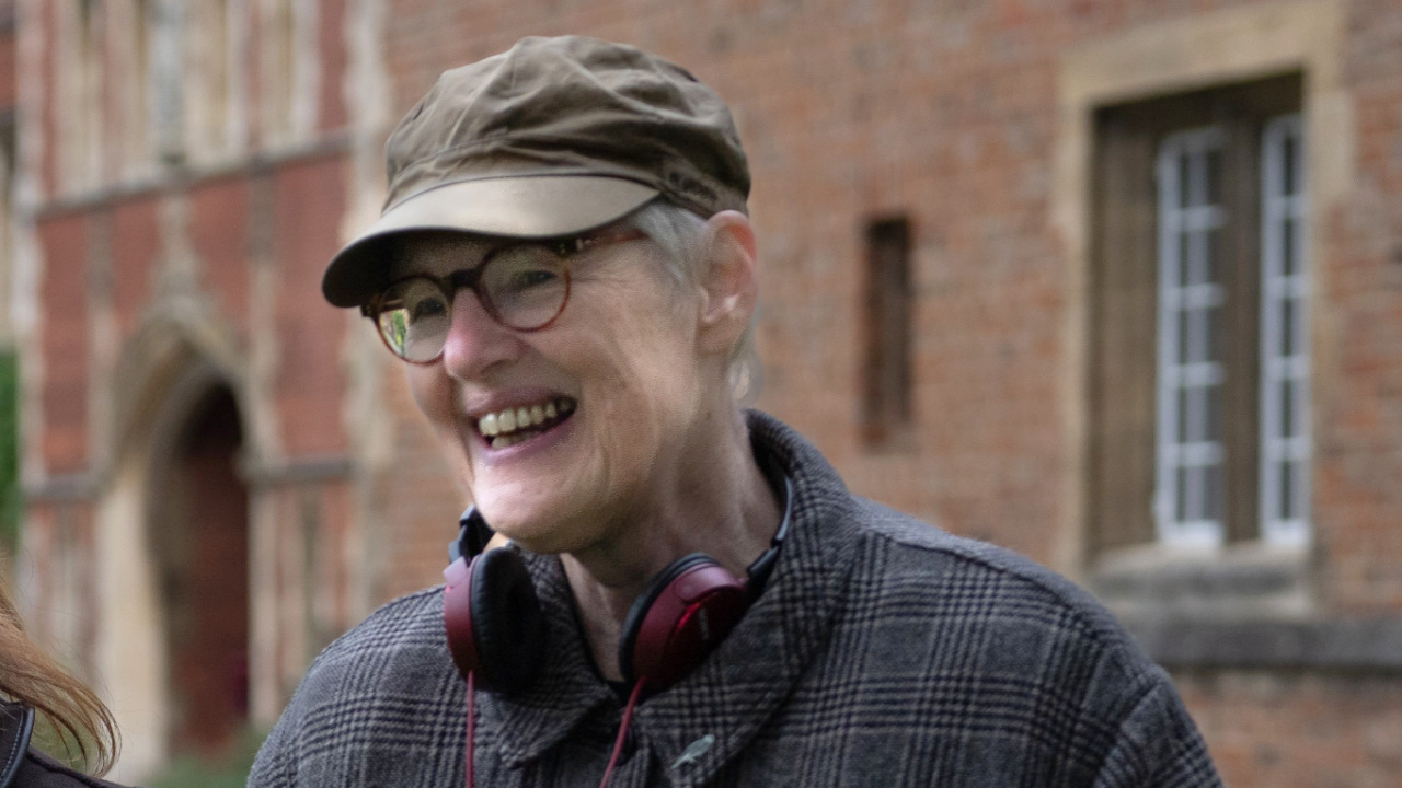 Philippa Lowthorpe behind the scenes of 'H Is for Hawk'. Photo: Courtesy of Roadside Attractions.