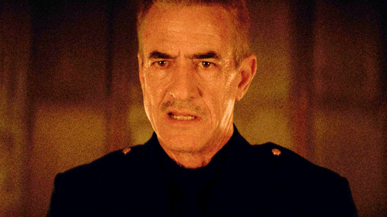Dermot Mulroney in 'Night Patrol'. Photo: RLJE Films/Shudder.