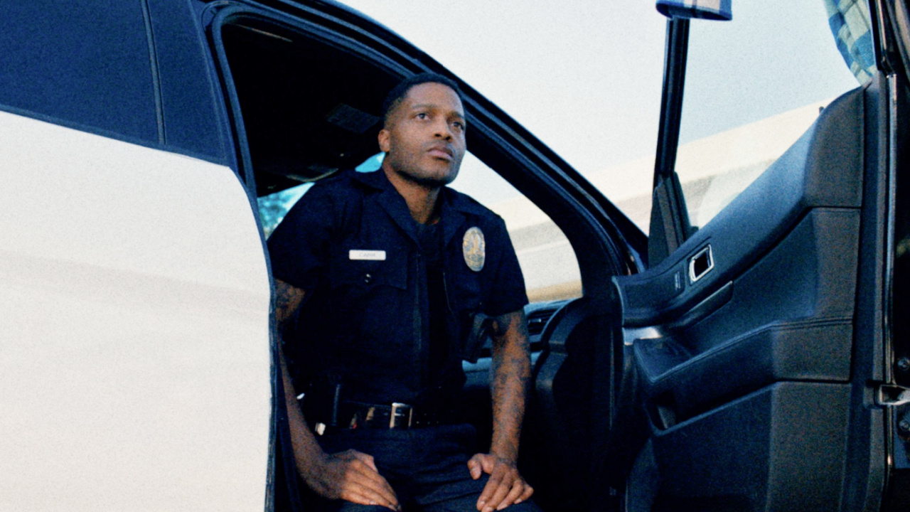 Jermaine Fowler in 'Night Patrol'. Photo: RLJE Films/Shudder.