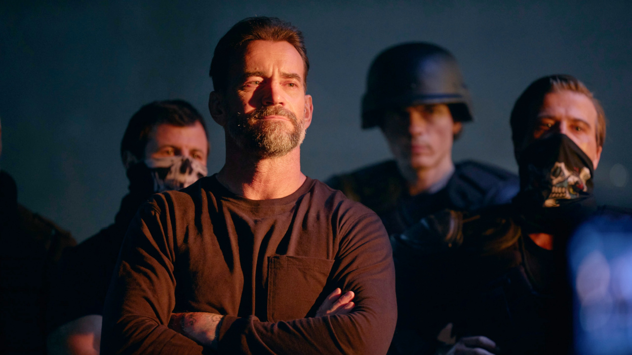 Phil Brooks in 'Night Patrol'. Photo: RLJE Films/Shudder.