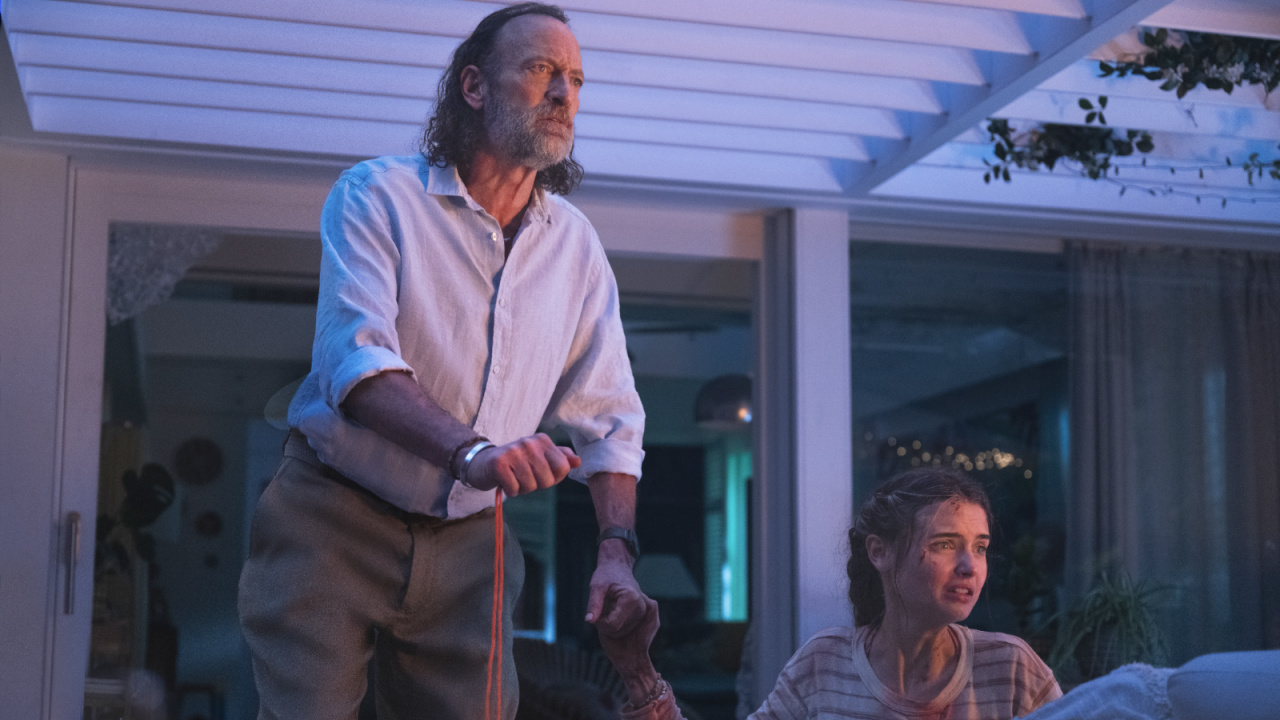 (L to R) Troy Kotsur as “Adam" and Gia Hunter as “Erin” in 'Primate' from Paramount Pictures.