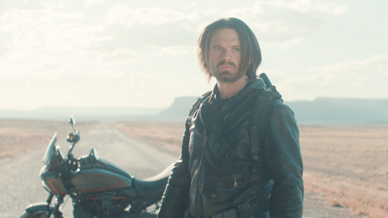 Bucky Barnes (Sebastian Stan) in Marvel Studios' Thunderbolts*. Photo courtesy of Marvel Studios. © 2024 Marvel.
