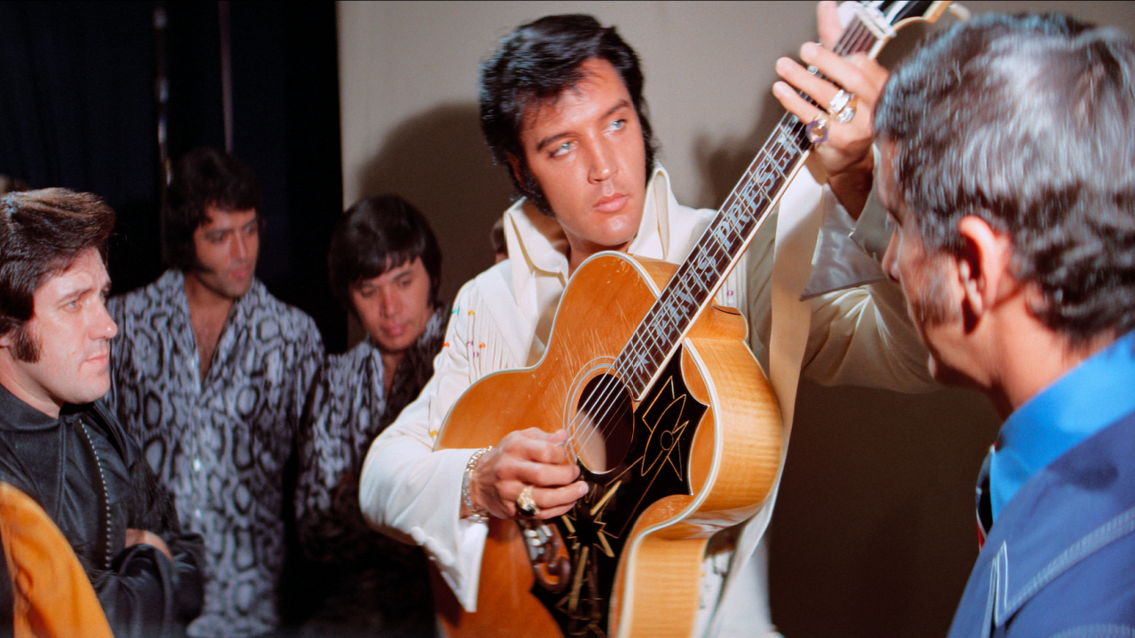 Elvis Presley in 'EPiC: Elvis Presley in Concert'. Photo: Neon.