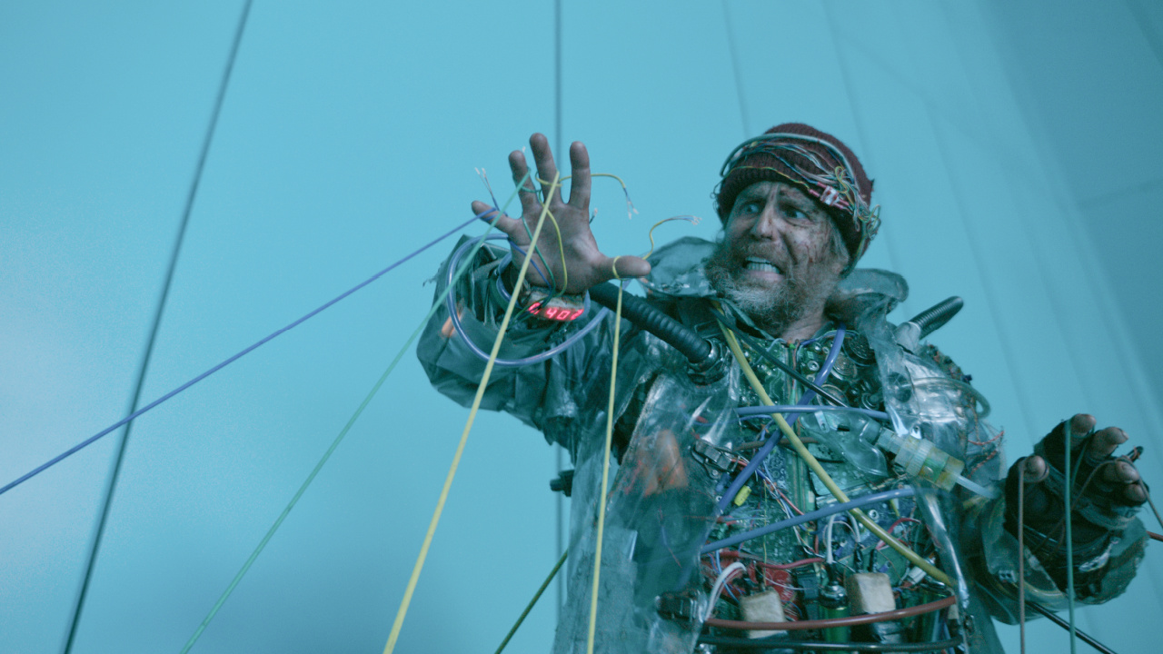 Sam Rockwell stars in 'Good Luck, Have Fun, Don't Die'. Photo: Briarcliff Entertainment.