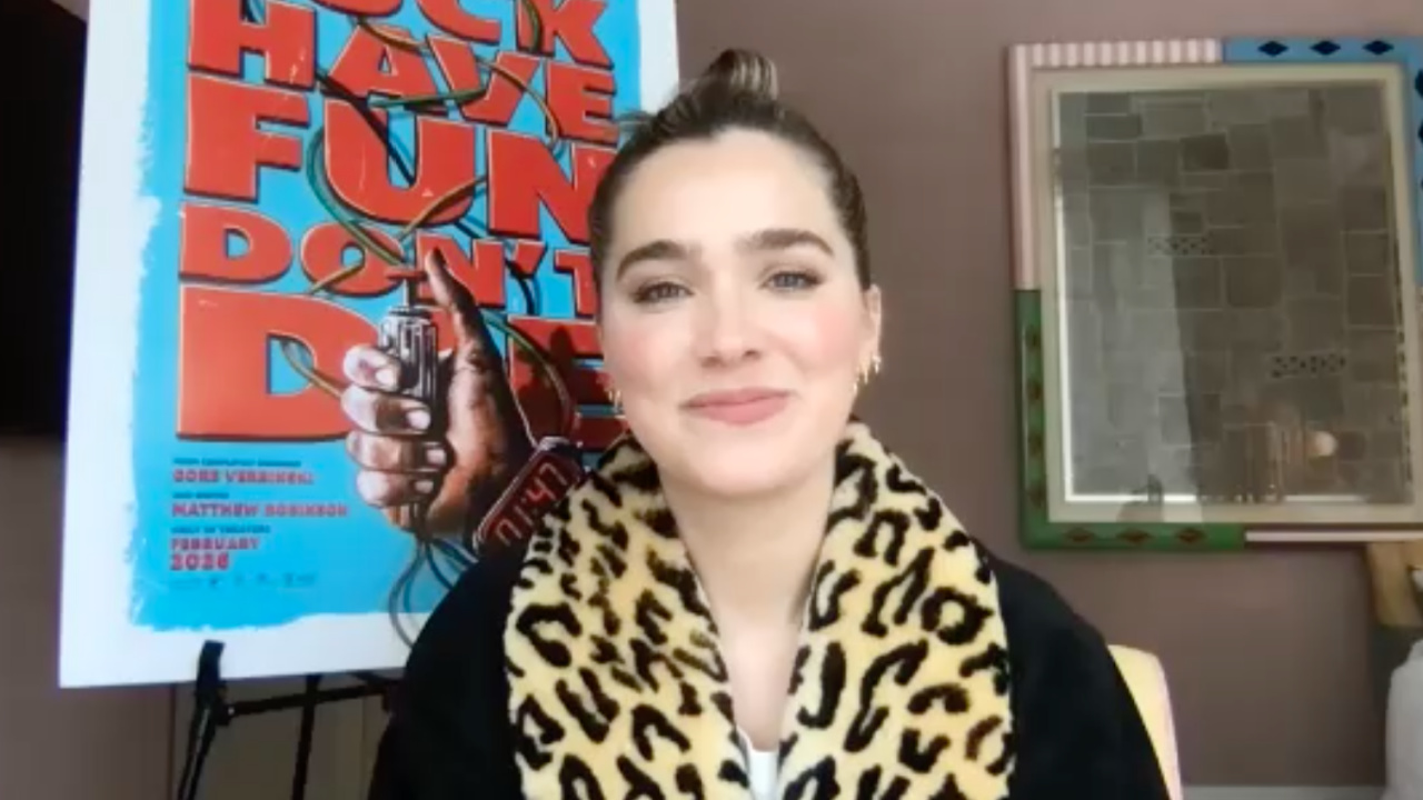 Haley Lu Richardson stars in 'Good Luck, Have Fun, Don't Die'.