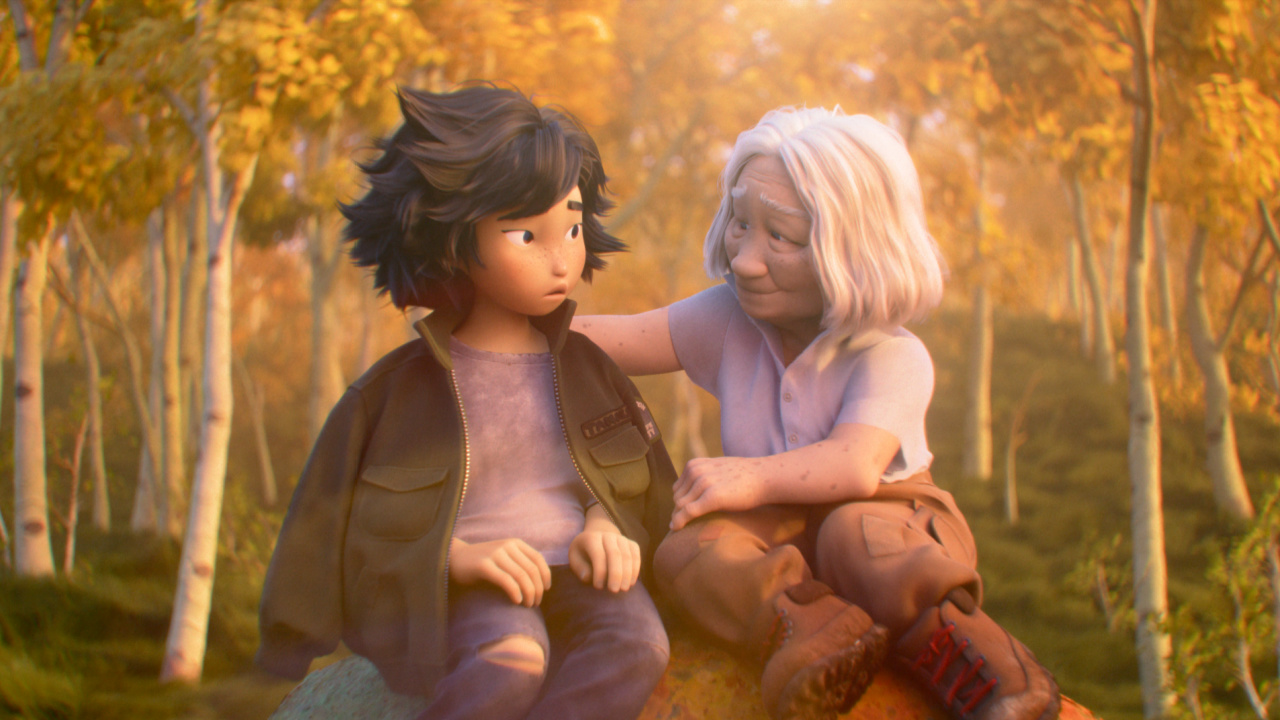 (L to R) Mabel and Grandma Tanaka in Disney and Pixar's 'Hoppers'. Photo courtesy of Pixar. © 2026 Disney/Pixar. All Rights Reserved.