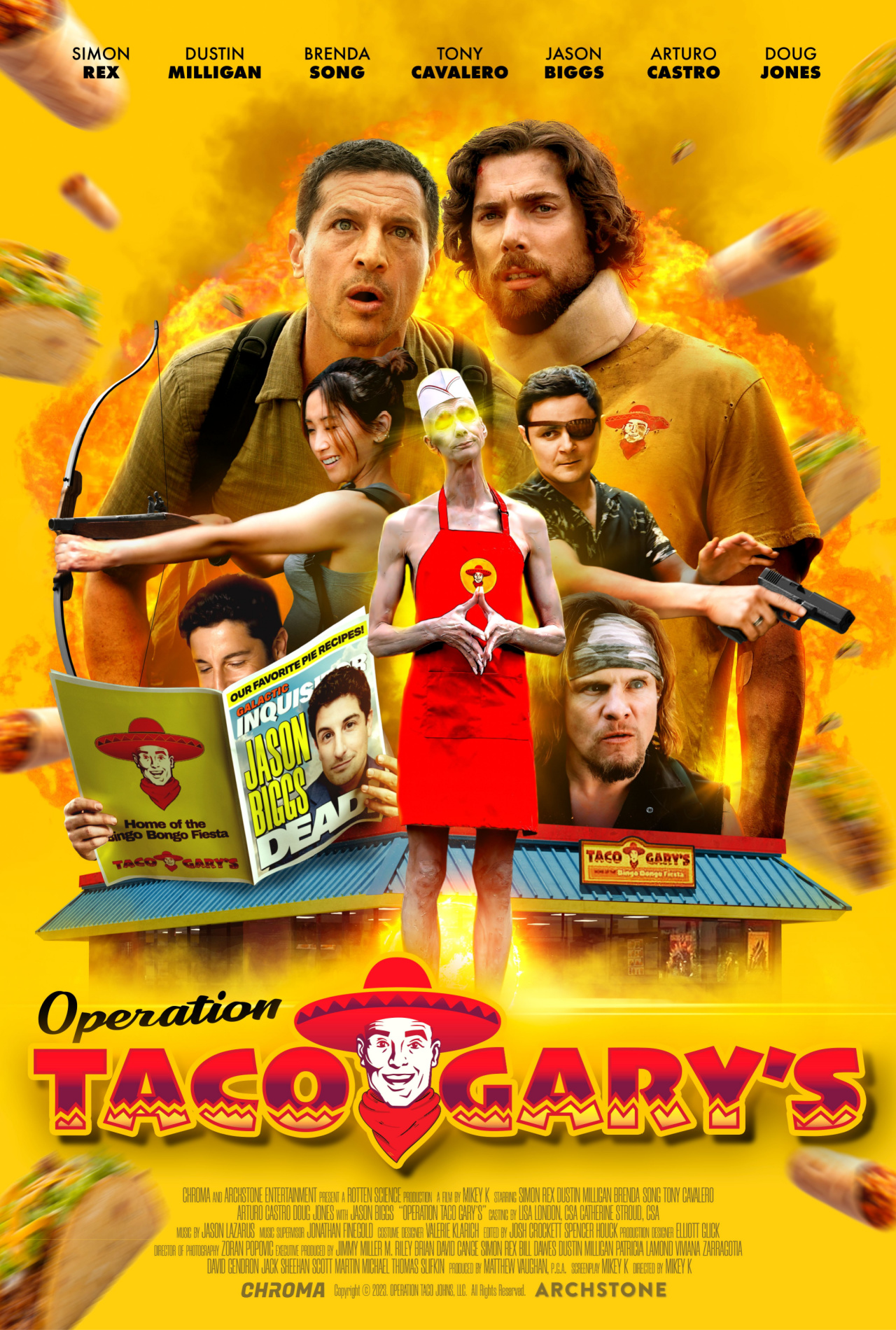 'Operation Taco Gary's' opens in theaters February 27th.