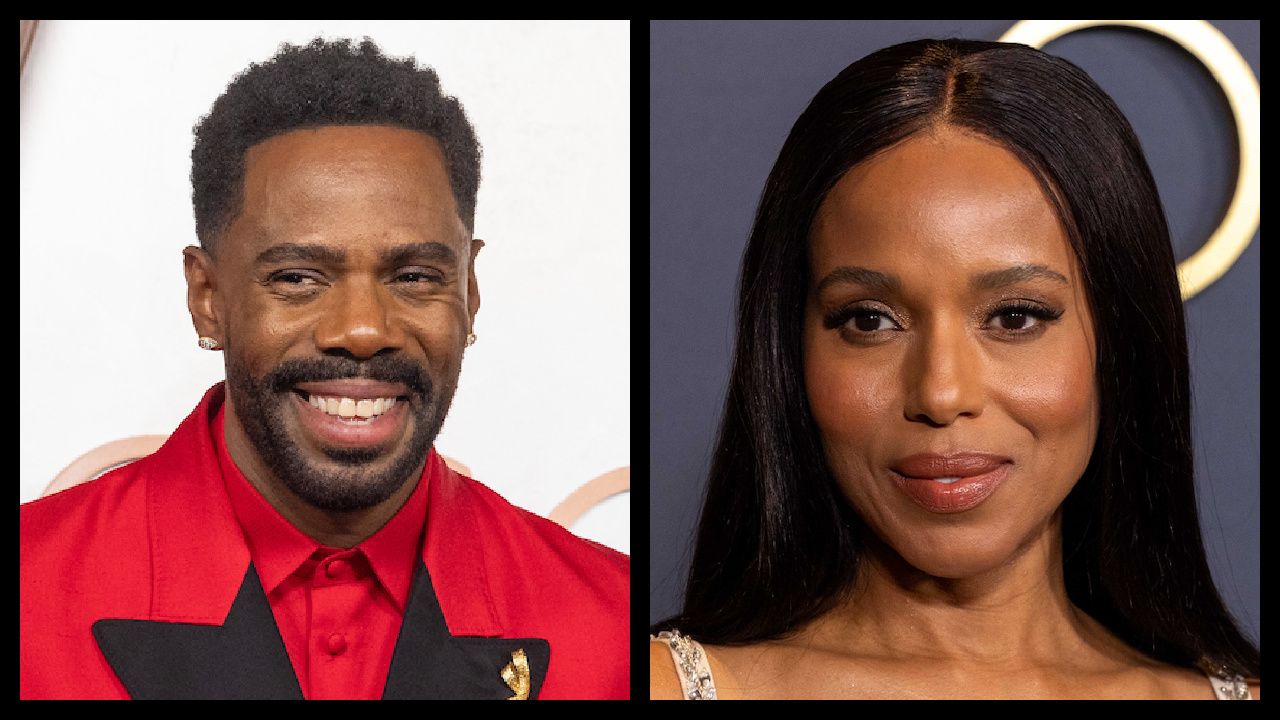 (Left) Colman Domingo arrives on the red carpet of the 97th Oscars® at the Dolby® Theatre at Ovation Hollywood on Sunday, March 2, 2025. Credit/Provider: Etienne Laurent / The Academy. Copyright: ©A.M.P.A.S. (Right) Kerry Washington arrives at the 15th Governors Awards in the Ray Dolby Ballroom at Ovation Hollywood on Sunday, November 17, 2024. Credit/Provider: Mark Von Holden / The Academy. Copyright: ©A.M.P.A.S.