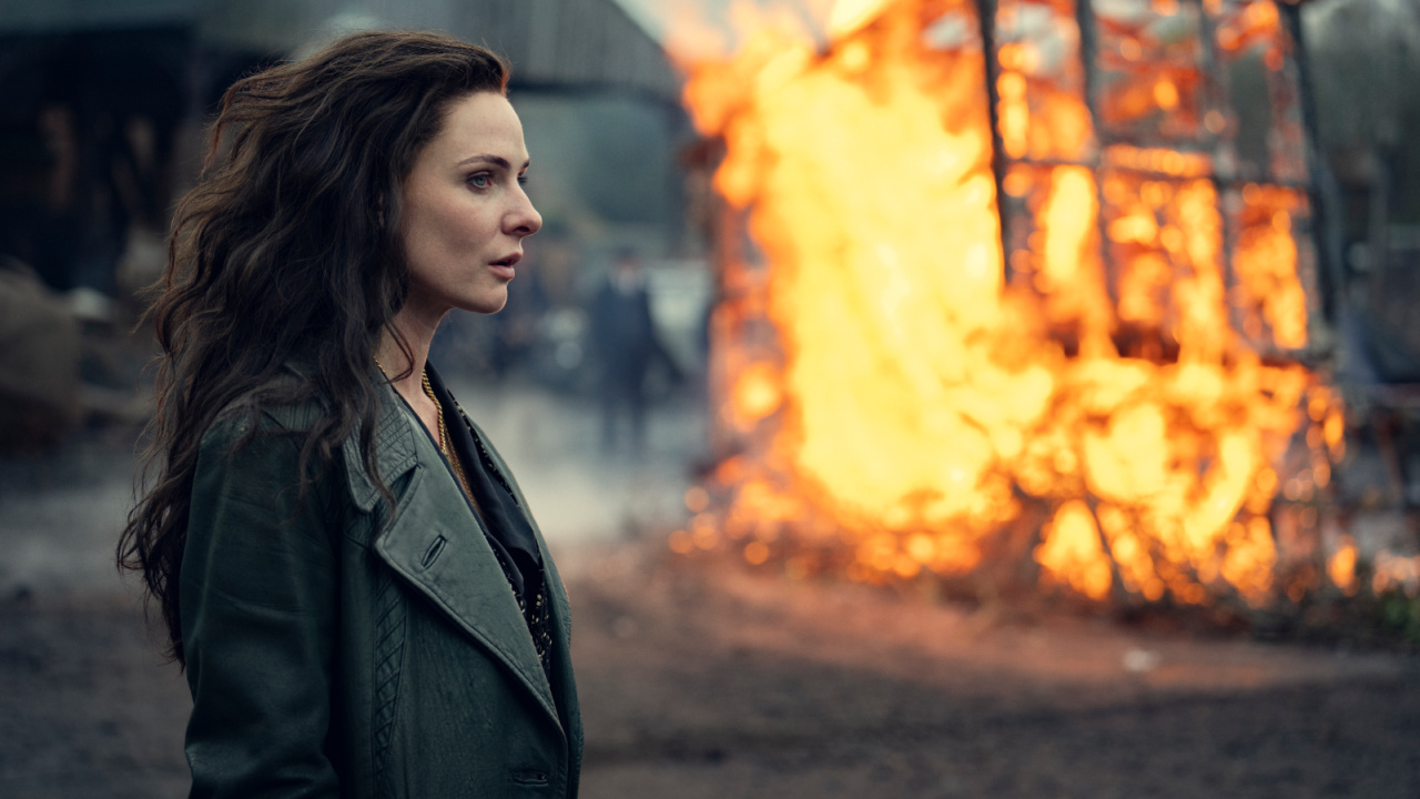Rebecca Ferguson as Kaulo in 'Peaky Blinders: The Immortal Man'. Photo: Courtesy of Netflix/Steven Barham © 2025.