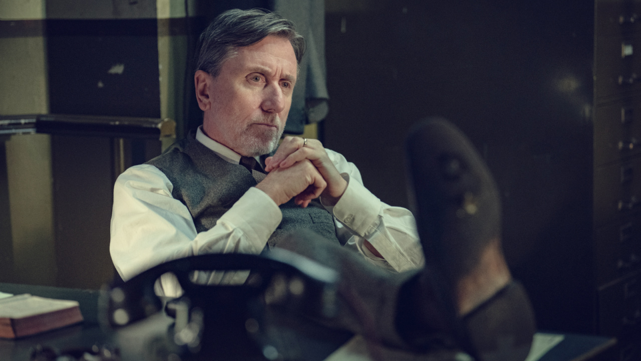 Tim Roth as Beckett in 'Peaky Blinders: The Immortal Man'. Photo: Robert Viglasky/Netflix © 2026.