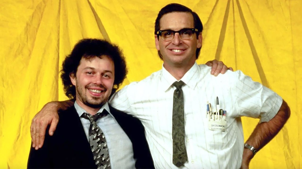 (L to R) Curtis Armstrong and Robert Carradine in 'Revenge of the Nerds III: The Next Generation'. Photo: 20th Century-Fox.