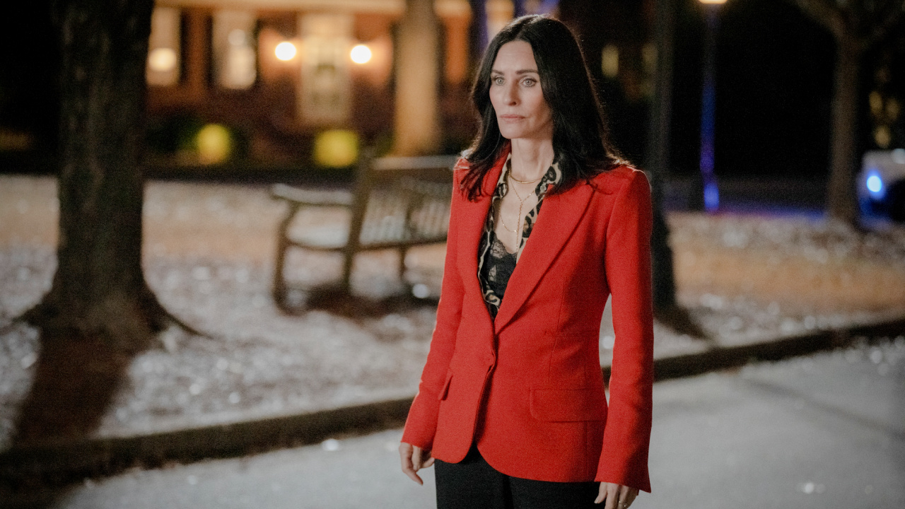 Courteney Cox stars in Paramount Pictures and Spyglass Media Group's 'Scream 7.'