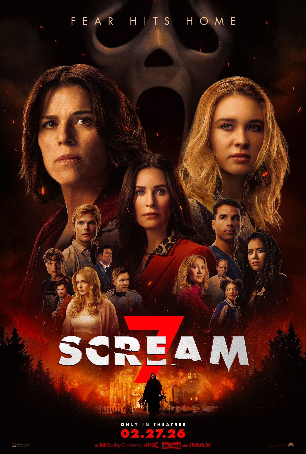 'Scream 7' opens in theaters on February 27th.