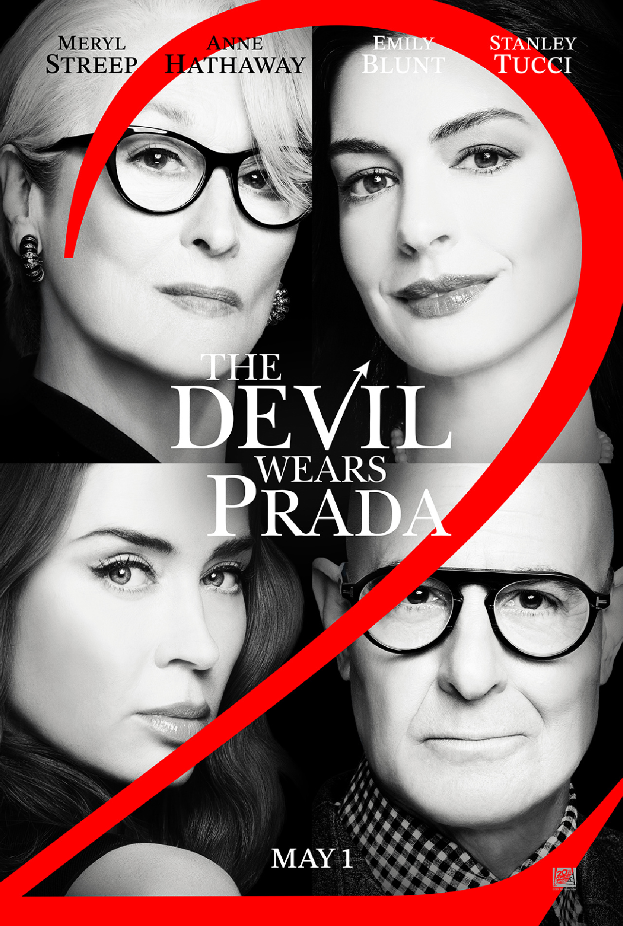 'The Devil Wears Prada 2' opens in theaters on May 1st. Photo courtesy of 20th Century Studios. © 2026 20th Century Studios. All Rights Reserved.