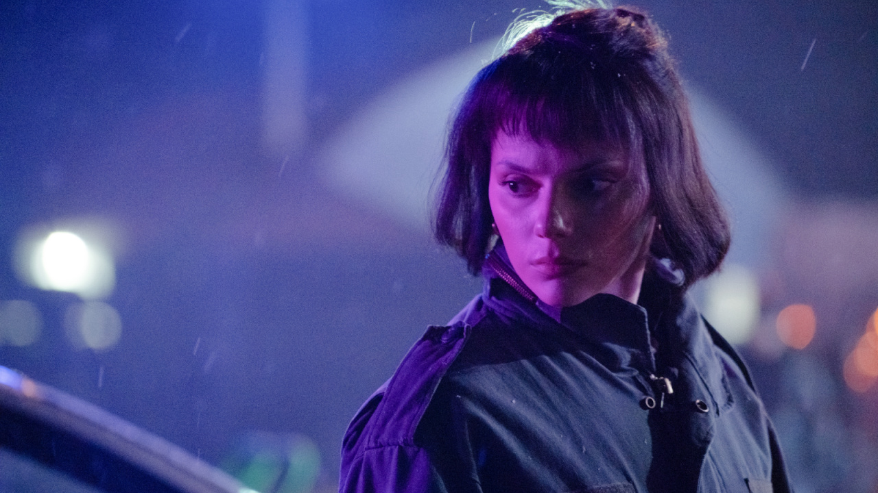 Dafne Keen as “Chrys Willet” in the horror film, 'Whistle', an IFC and Shudder release. Photo courtesy of IFC and Shudder.