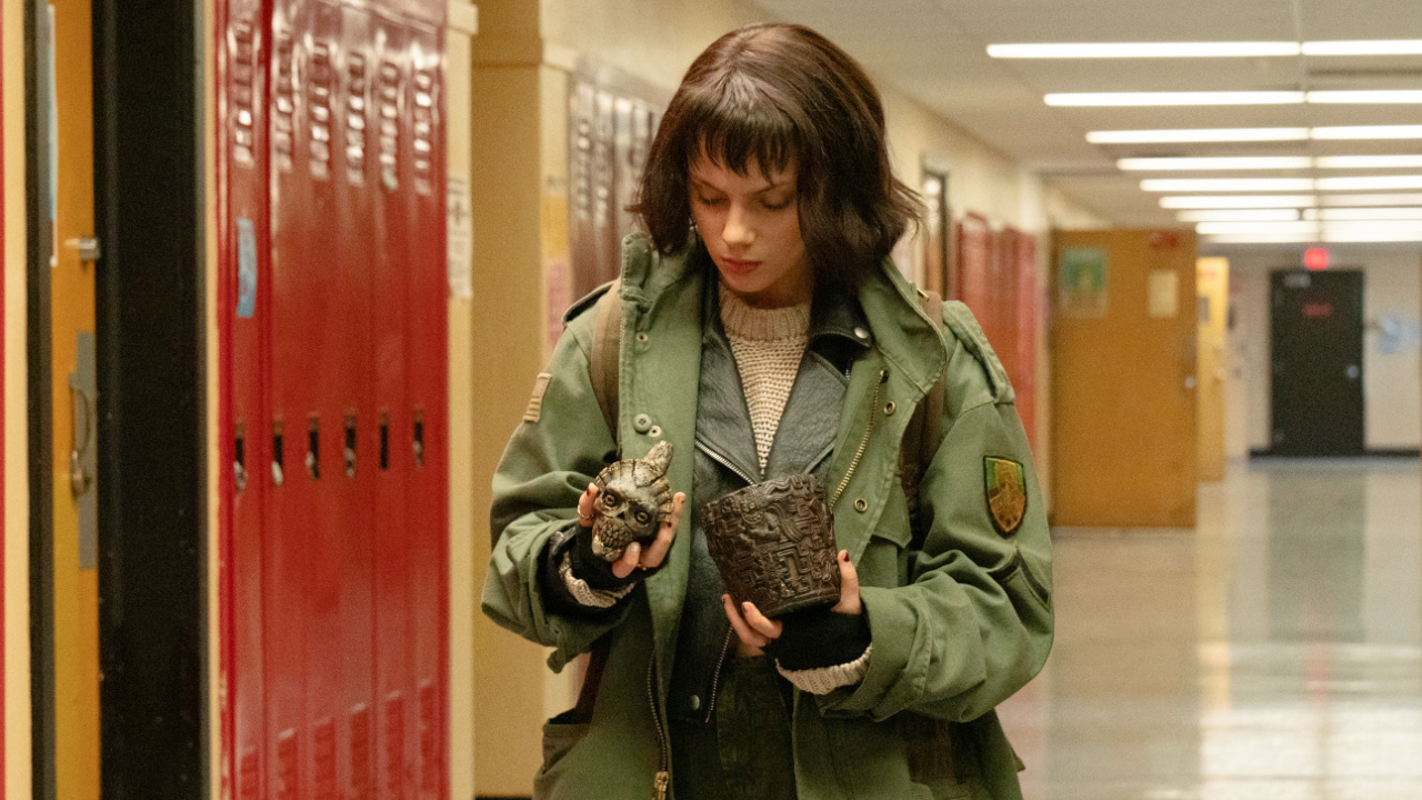 Dafne Keen as “Chrys Willet” in the horror film, 'Whistle', an IFC and Shudder release. Photo courtesy of IFC and Shudder.