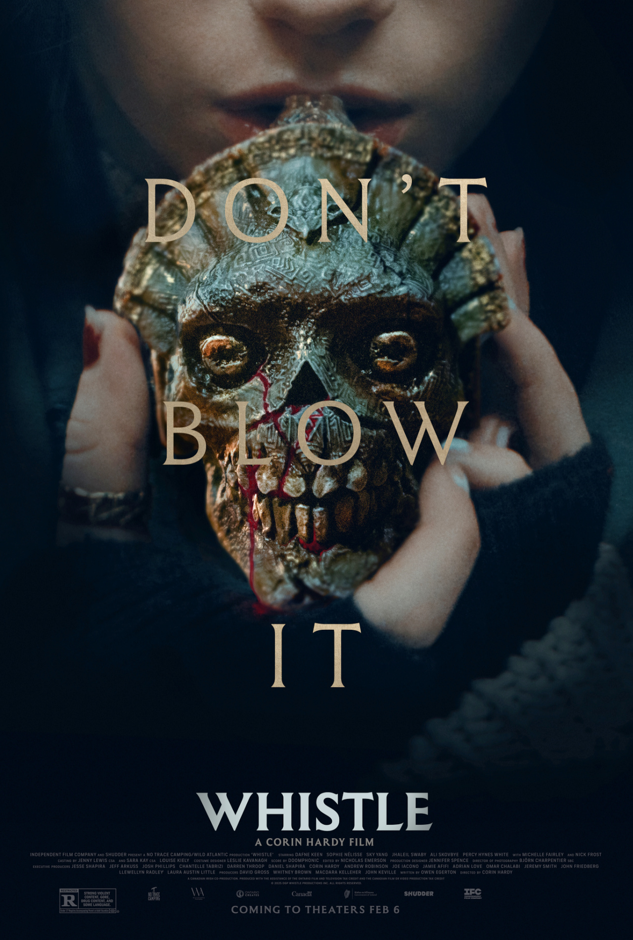 'Whistle' opens in theaters on February 6th.