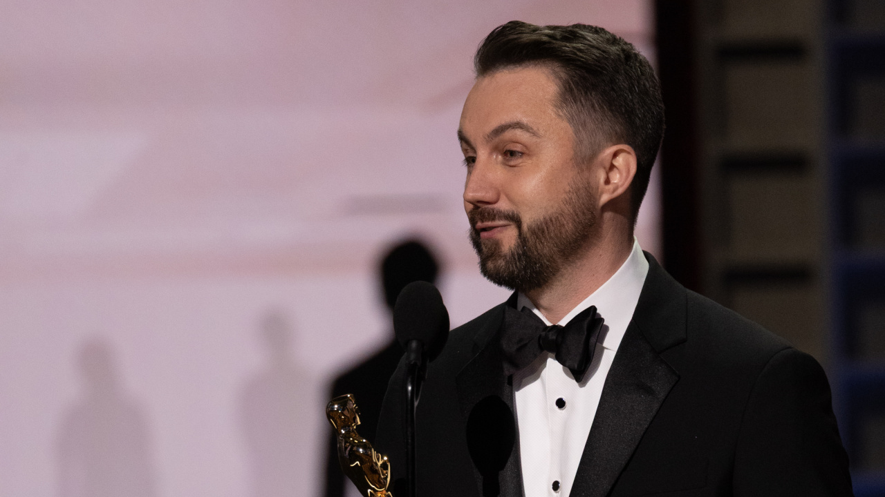 Andy Jurgensen accepts the Oscar® for Film Editing during the 98th Oscars® at the Dolby® Theatre at Ovation Hollywood on Sunday, March 15, 2026. Credit/Provider: Trae Patton / The Academy. Copyright: ©A.M.P.A.S.