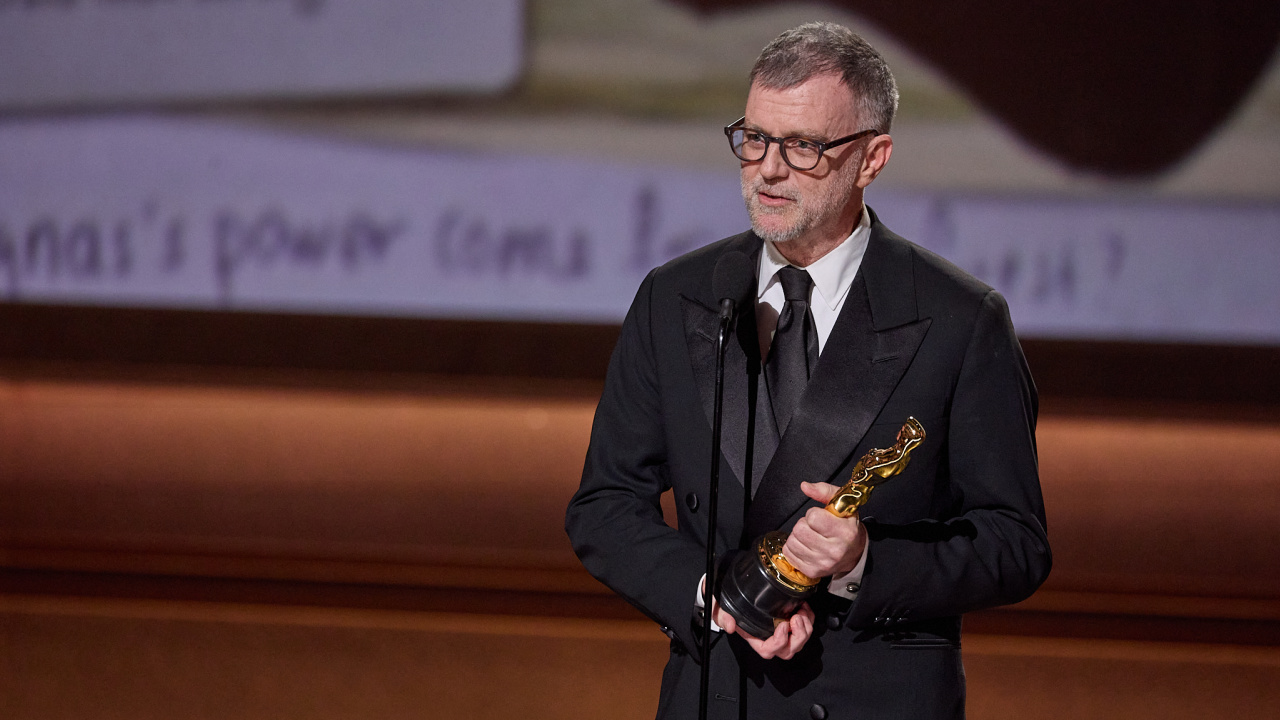Paul Thomas Anderson accepts the Oscar® for Adapted Screenplay during the 98th Oscars® at the Dolby® Theatre at Ovation Hollywood on Sunday, March 15, 2026. Ryan Coogler accepts the Oscar® for Original Screenplay during the 98th Oscars® at the Dolby® Theatre at Ovation Hollywood on Sunday, March 15, 2026. Credit/Provider: Trae Patton / The Academy. Copyright: ©A.M.P.A.S.