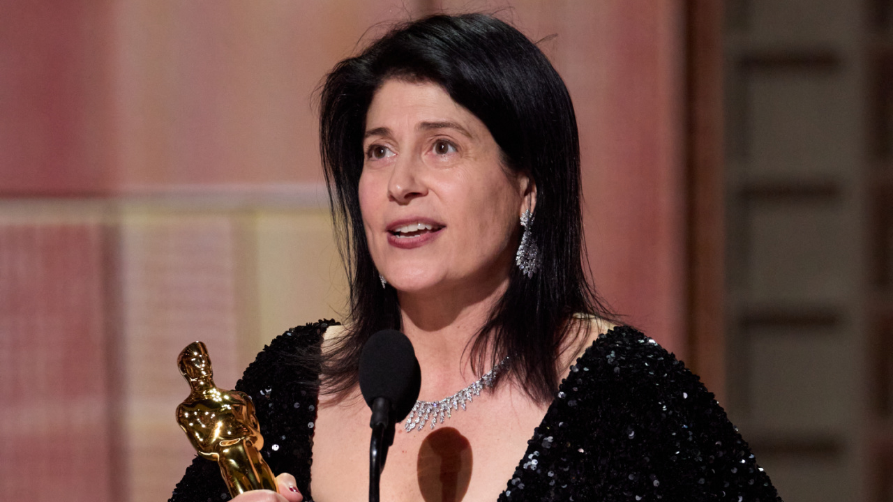 Cassandra Kulukundis accepts the Oscar® for Casting during the 98th Oscars® at the Dolby® Theatre at Ovation Hollywood on Sunday, March 15, 2026. Credit/Provider: Trae Patton / The Academy. Copyright: ©A.M.P.A.S.