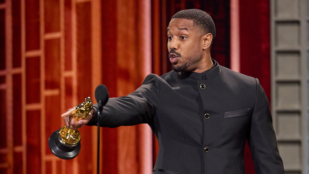Michael B. Jordan accepts the Oscar® for Actor in a Leading Role during the live ABC Telecast of the 98th Oscars® at the Dolby® Theatre at Ovation Hollywood on Sunday, March 15, 2026. Credit/Provider: Trae Patton / The Academy. Copyright: ©A.M.P.A.S.