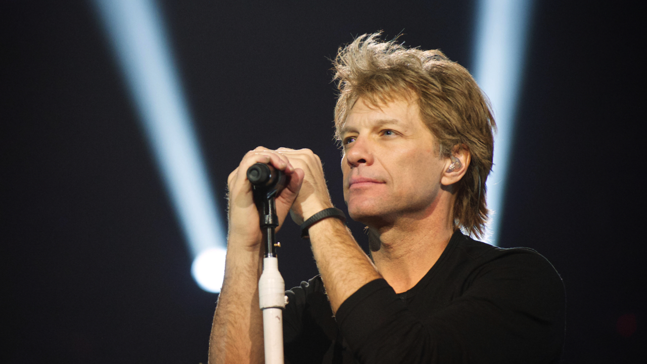 Jon Bon Jovi in the documentary 'Thank You, Goodnight - The Bon Jovi Story'. Photo: David Bergman/Hulu.