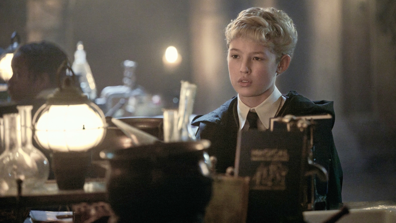Lox Pratt in 'Harry Potter and the Philosopher's Stone'. Photo: Lara Cornell/HBO.
